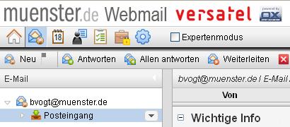 muenster.de Webmail